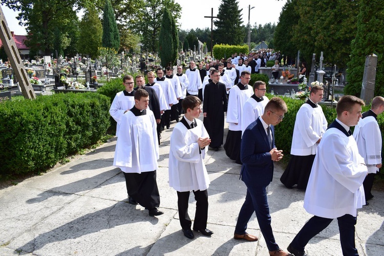 Pogrzeb diakona Mateusza Niemca