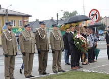 W uroczystych obchodach rocznicy bitwy nad Bzurą udział wzięła asysta wojksowa.