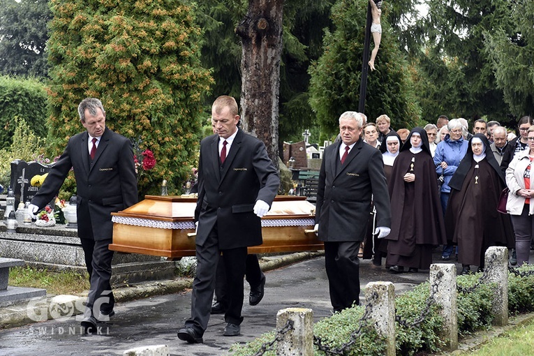 Uroczystości pogrzebowe s. Bonawentury z Ząbkowic Śląskich
