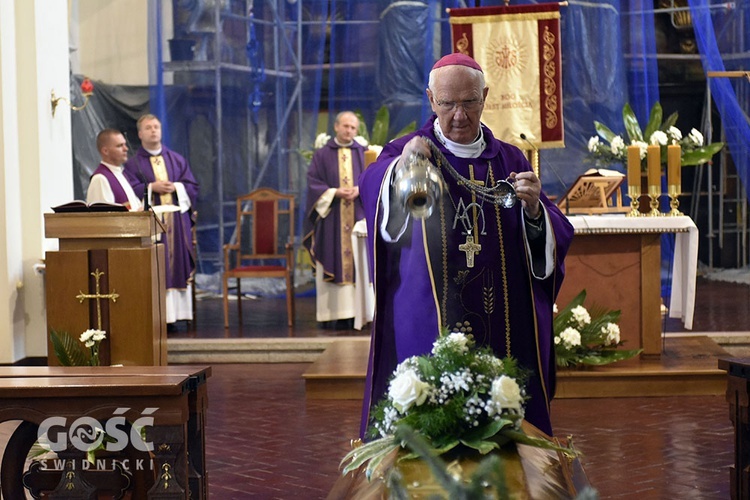 Uroczystości pogrzebowe s. Bonawentury z Ząbkowic Śląskich