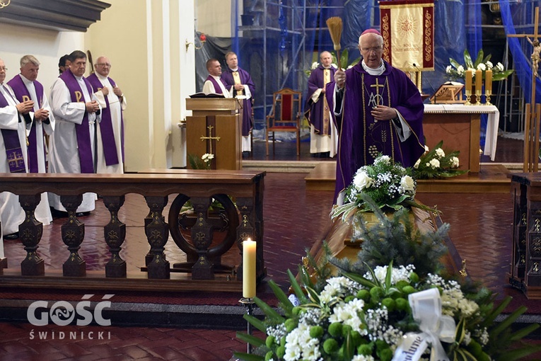 Uroczystości pogrzebowe s. Bonawentury z Ząbkowic Śląskich