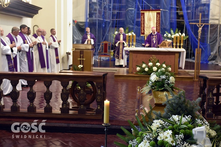 Uroczystości pogrzebowe s. Bonawentury z Ząbkowic Śląskich