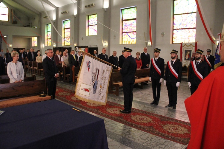 Poświęcenie sztandaru Związku Zawodowego Maszynistów Kolejowych