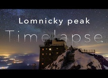 Łomnica Lomnicky peak - Timelapse 4K