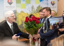 Katowice. Prof. Andrzej Jasiński honorowym obywatelem miasta 