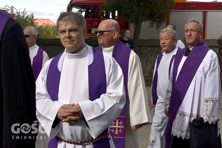 Pogrzeb proboszcza w Jaworzynie Śląskiej