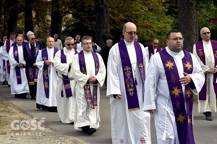 Pogrzeb proboszcza w Jaworzynie Śląskiej