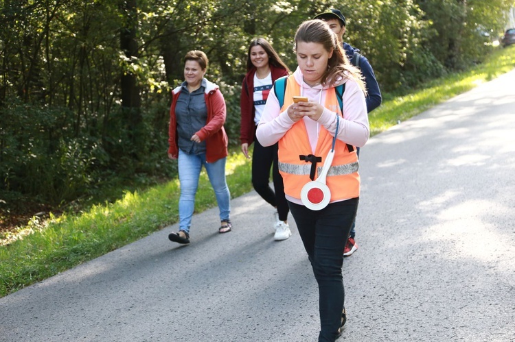 Grupa wyruszająca z Janowca