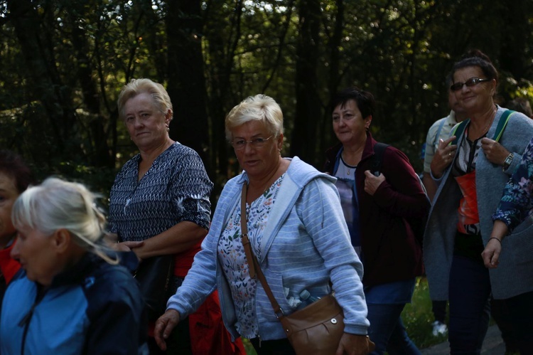 Grupa wyruszająca z Janowca