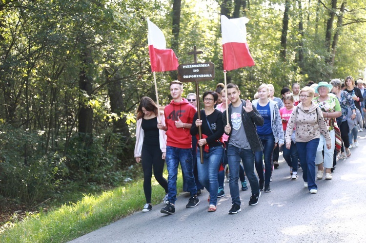 Grupa wyruszająca z Janowca