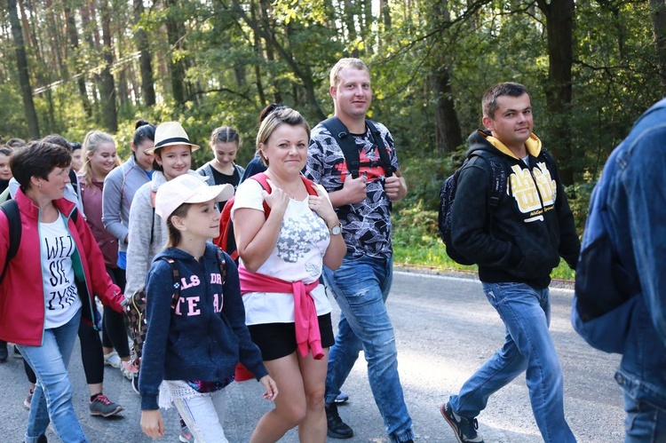 Grupa wyruszająca z Radomyśla Wielkiego