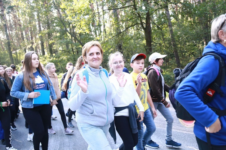Grupa wyruszająca z Radomyśla Wielkiego