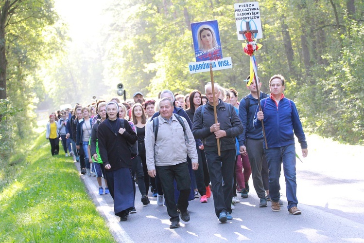 Grupa wyruszająca z Radomyśla Wielkiego