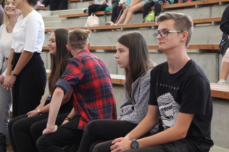 Młodzi w amfiteatrze pod Grojcem w Żywcu - 2019