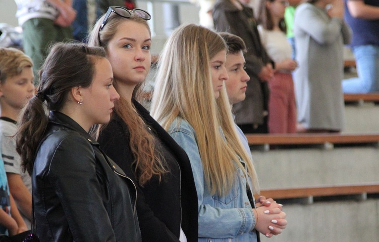 Młodzi w amfiteatrze pod Grojcem w Żywcu - 2019