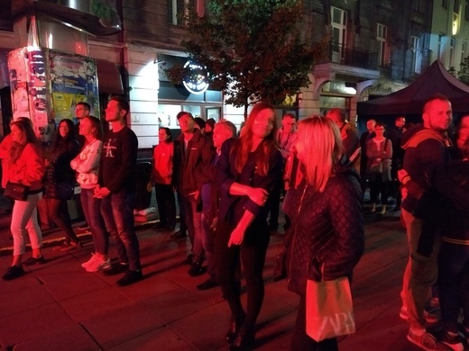 Katowice. Ewangelizacja na Mariackiej