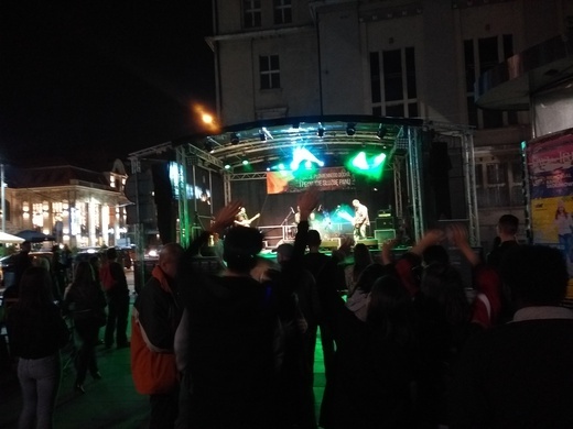 Katowice. Ewangelizacja na Mariackiej