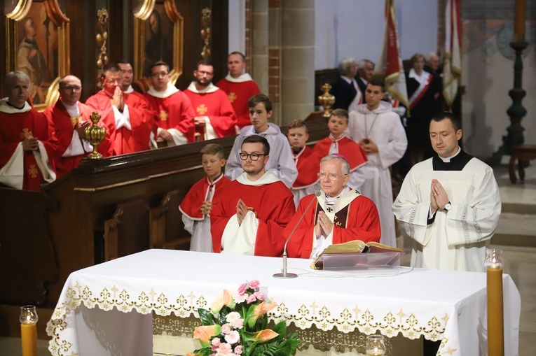 Abp Marek Jędraszewski w Mogile