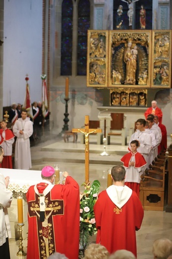 Abp Marek Jędraszewski w Mogile