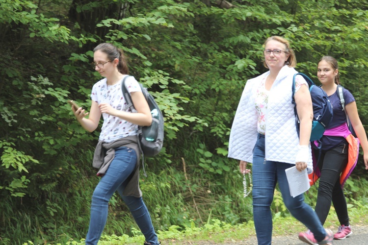 Pielgrzymka z Korbielowa na Jasną Górkę w Ślemieniu - 2019