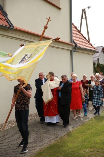 Odpust w kościele w Łagowie