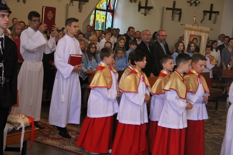 Wprowadzenie relikwii błogosławionych męczenników z Pariacoto do Wielkiej Wsi