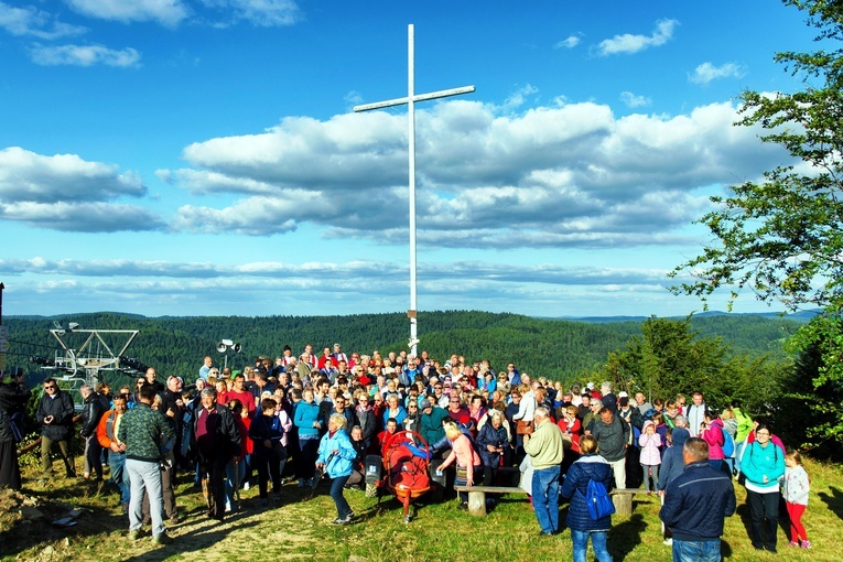 Krynica-Zdrój. Polska pod Krzyżem