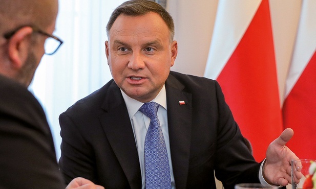 Prezydent Duda w "Gościu Niedzielnym" o reelekcji: Jestem życiowym optymistą