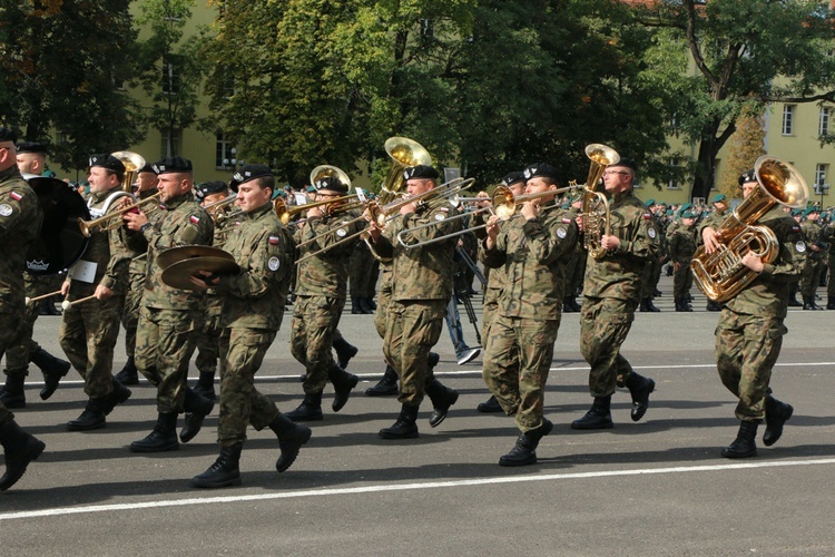 Przysięga wojskowa podchorążych Akademii Wojsk Lądowych 2019