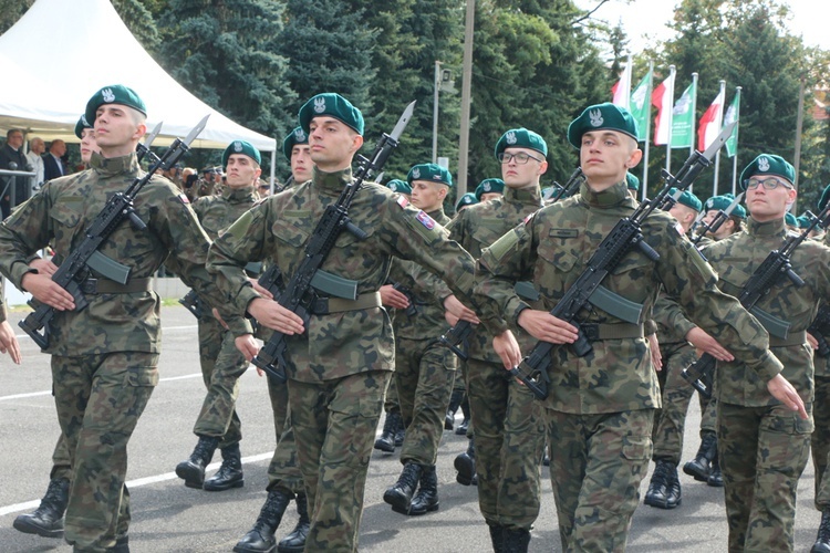 Przysięga wojskowa podchorążych Akademii Wojsk Lądowych 2019