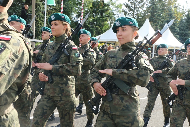 Przysięga wojskowa podchorążych Akademii Wojsk Lądowych 2019