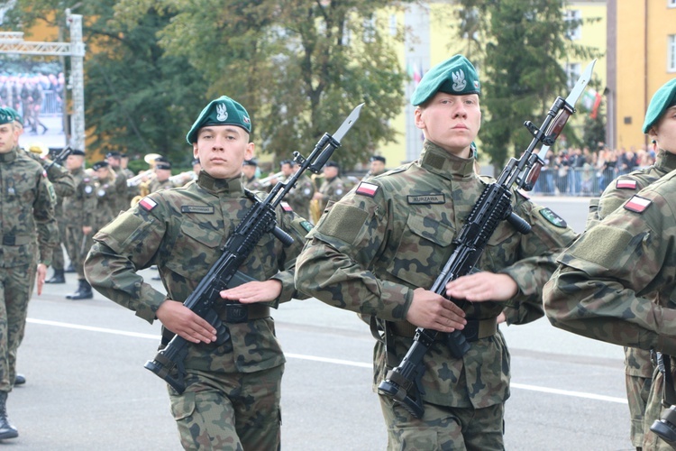 Przysięga wojskowa podchorążych Akademii Wojsk Lądowych 2019