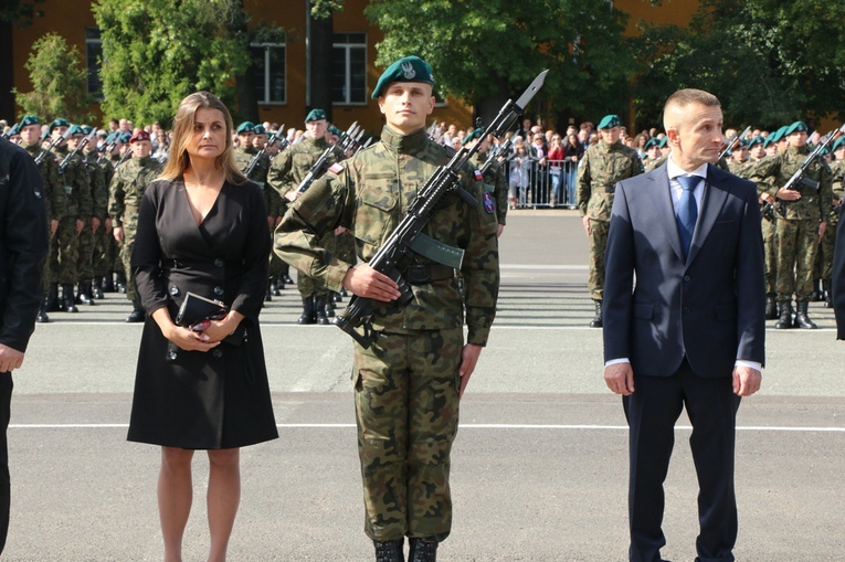 Przysięga wojskowa podchorążych Akademii Wojsk Lądowych 2019