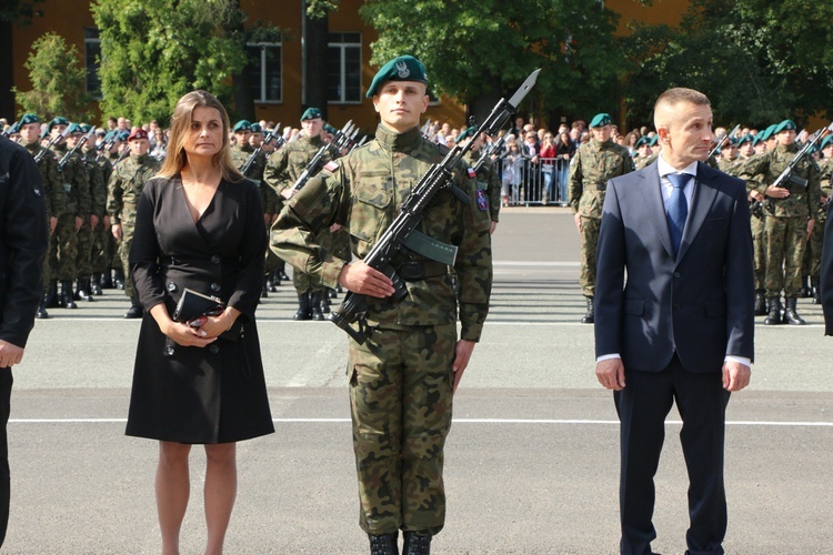 Przysięga wojskowa podchorążych Akademii Wojsk Lądowych 2019