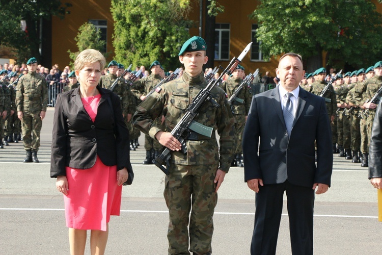 Przysięga wojskowa podchorążych Akademii Wojsk Lądowych 2019