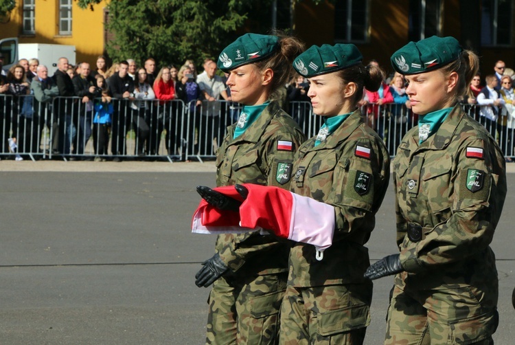 Przysięga wojskowa podchorążych Akademii Wojsk Lądowych 2019