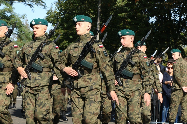 Przysięga wojskowa podchorążych Akademii Wojsk Lądowych 2019