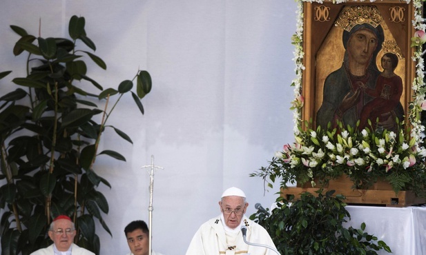 Papież w Albano