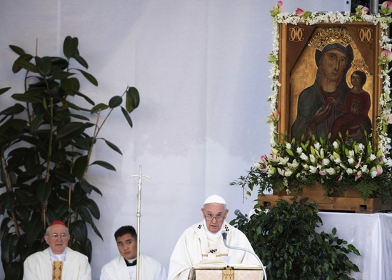 Papież w Albano