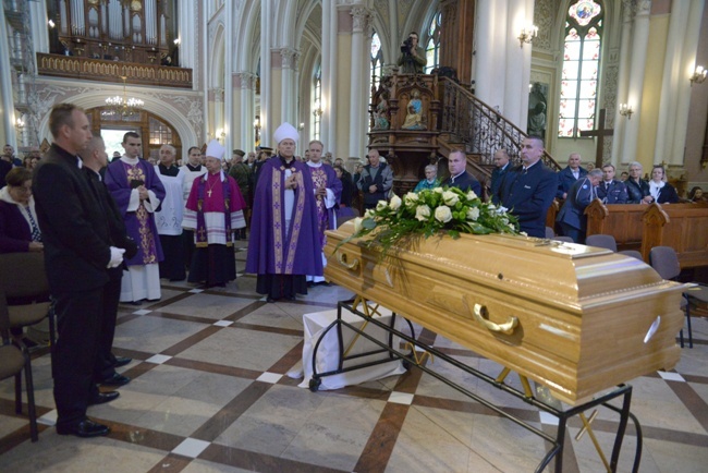 Pogrzeb o. Huberta Czumy SJ