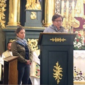 Siostra Jolanta Kowalik i Rouha Abdullah opowiadały o pomocy chrześcijanom w Syrii.