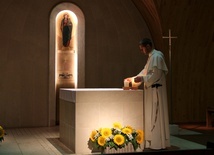Obraz Matki Bożej z Żółkwi jest czczony w kaplicy ojców dominikanów na Służewie.