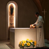 Obraz Matki Bożej z Żółkwi jest czczony w kaplicy ojców dominikanów na Służewie.