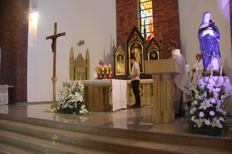 Wprowadzenie relikwii św. Rity w Świdnicy
