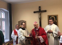 bp Ignacy Dec w kaplicy bł. Gerharda