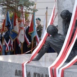 Odsłonięcie pomnika żołnierzy AK