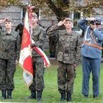 Odsłonięcie pomnika żołnierzy AK