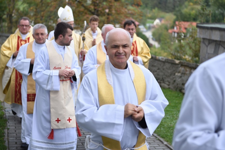 Pielgrzymka Arcybractwa Straży Honorowej NSPJ do Piwnicznej