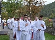 Pielgrzymka Arcybractwa Straży Honorowej NSPJ do Piwnicznej