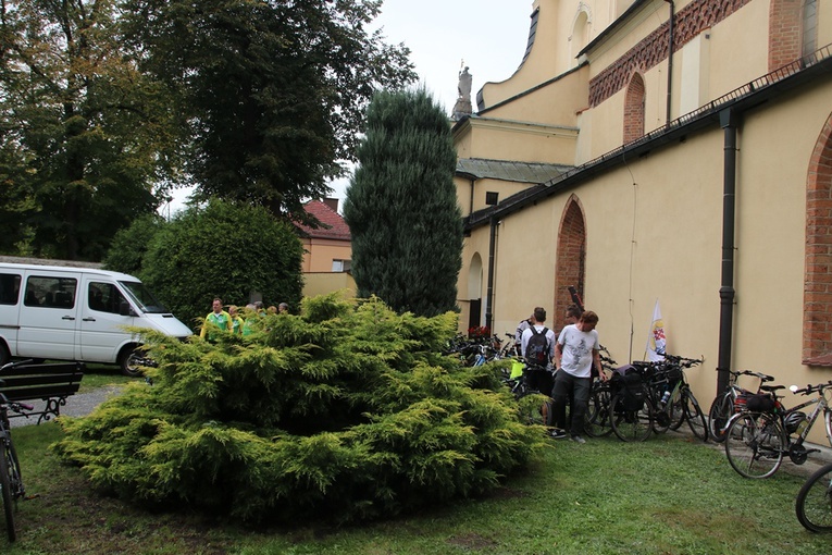 Pielgrzymka rowerzystów do Rud